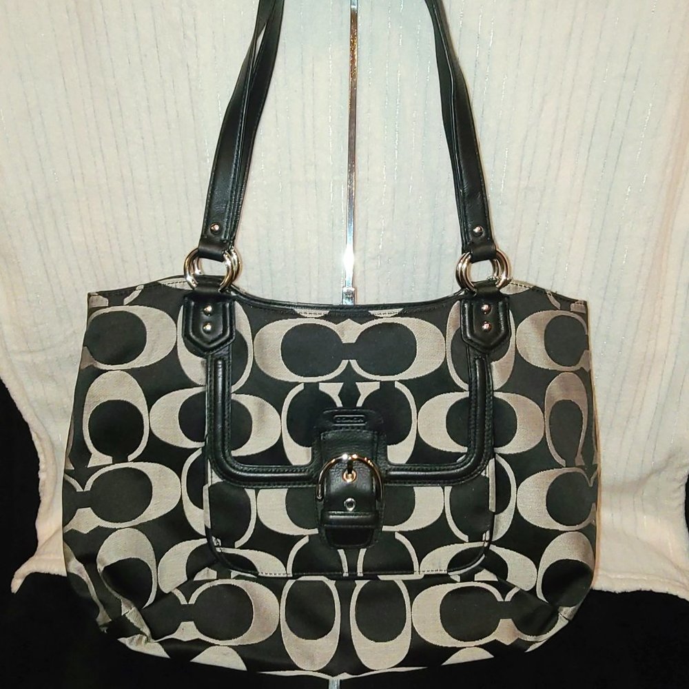 Coach Campbell Signature Belle Carryall